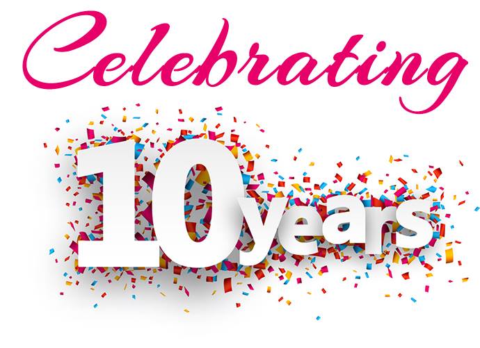 celebrating 10 years